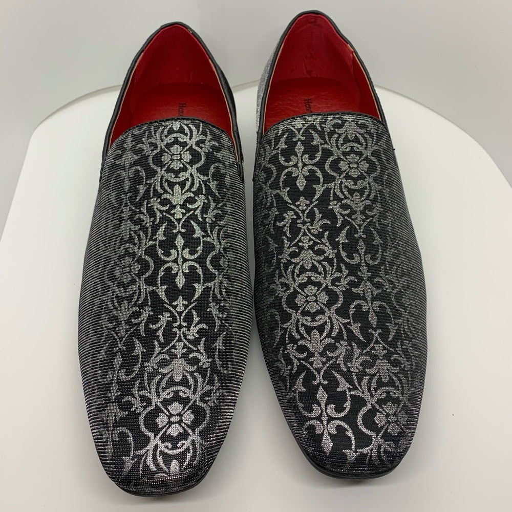 Henry Ferrera collection men’s silver tone slip on